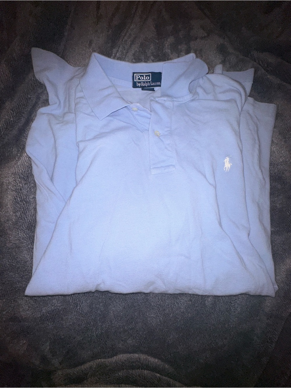 Polo by Ralph Lauren Men's Light Blue Classic Polo Shirt